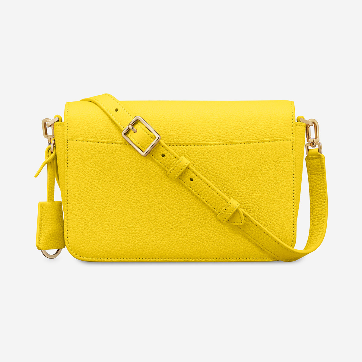 Medium Flap Bag in Daisy Yellow | MAISON de SABRÉ