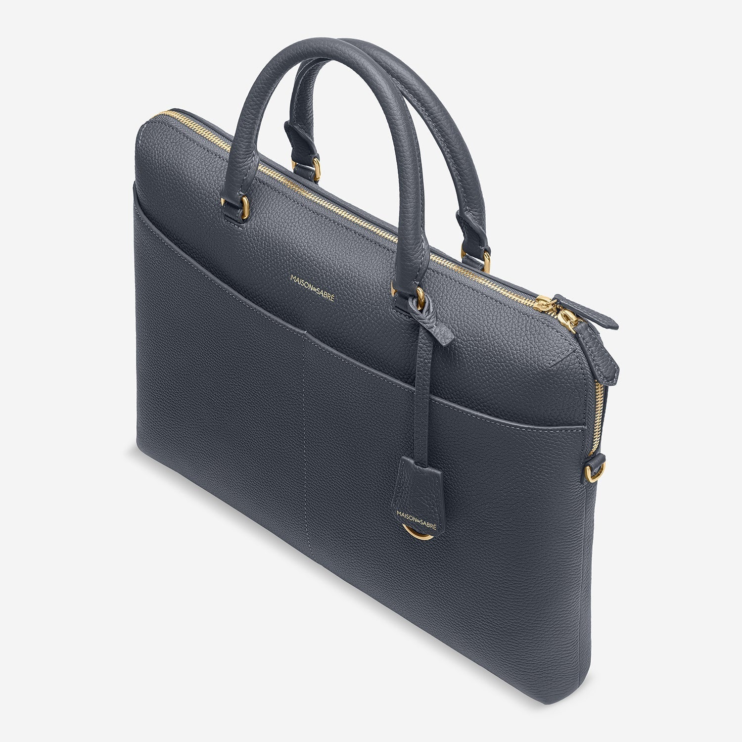 The Laptop Bag - Graphite Grey – MAISON de SABRÉ
