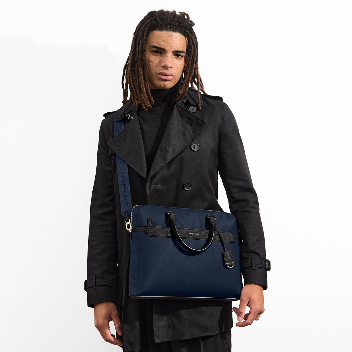 The Resilon™ Nylon Laptop Bag - Sabré Blue