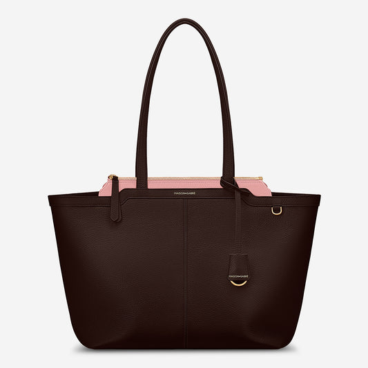 The Switch Tote - Espresso Lily