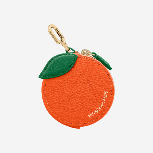The SABRÉMOJI™ Fruit Coin Purse - Orange
