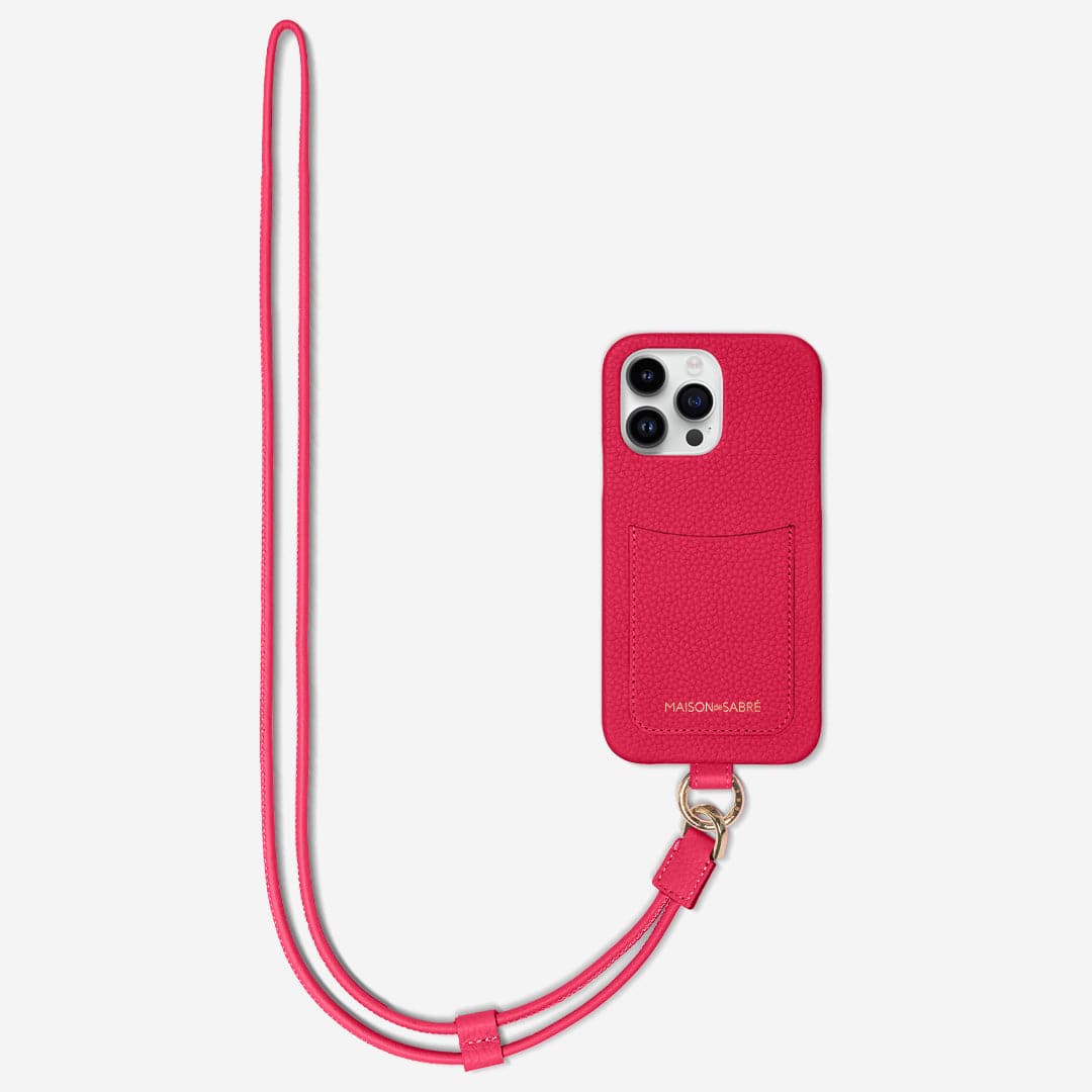 Sling Phone Case iPhone 15 Pro Max in Shibuya Fuchsia – MAISON de