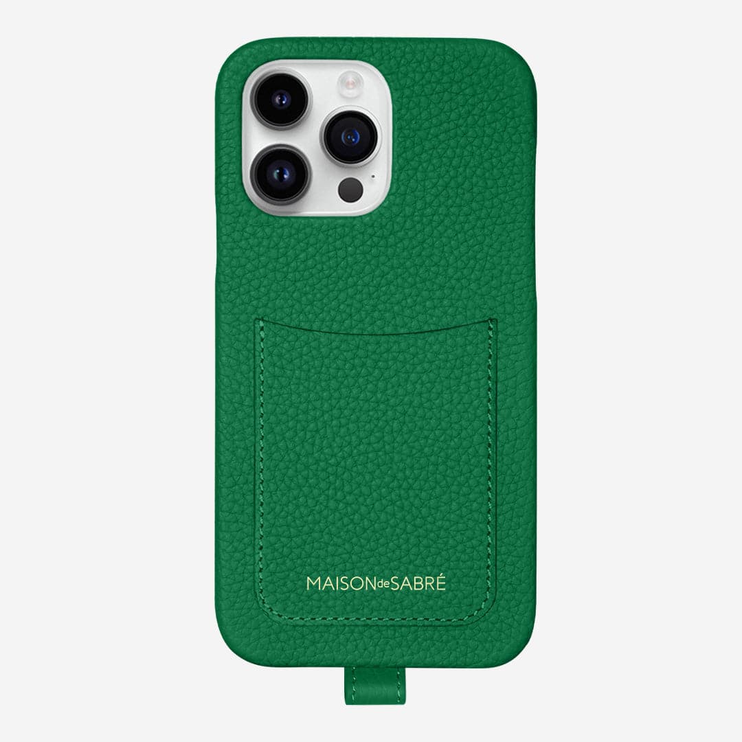 The Sling Phone Case iPhone 14 Pro Max - Emerald Green – MAISON de