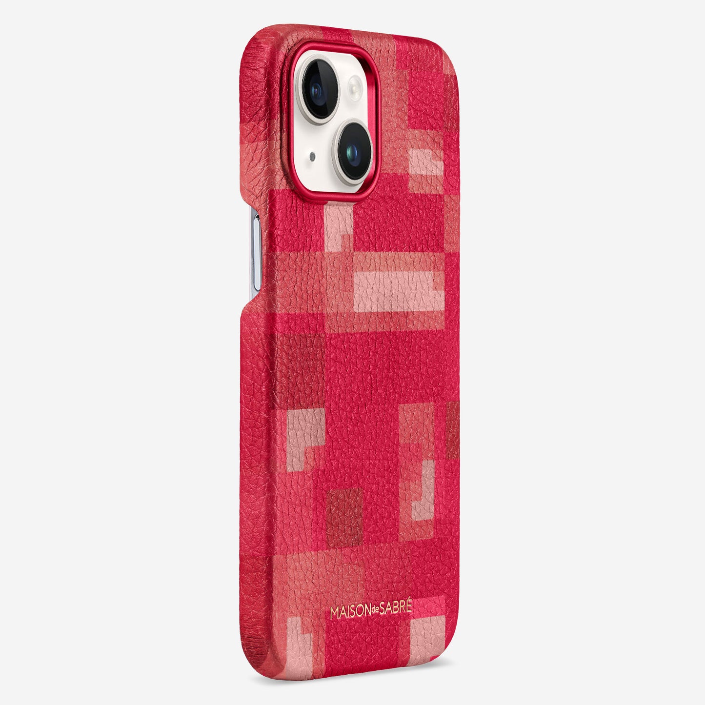 iPhone 15 Case - Pixel Pink