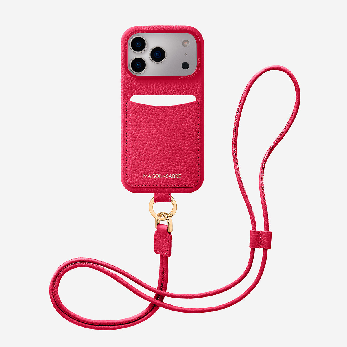 Sling Phone Case iPhone 17 Pro in Shibuya Fuchsia – MAISON de SABRÉ
