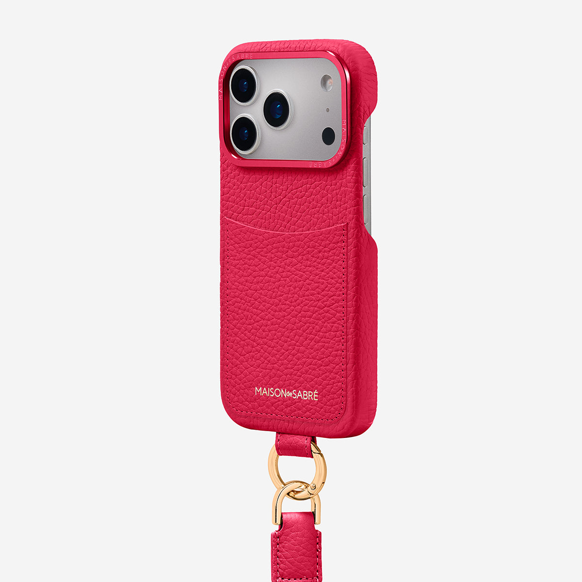 Sling Phone Case iPhone 17 Pro in Shibuya Fuchsia – MAISON de SABRÉ