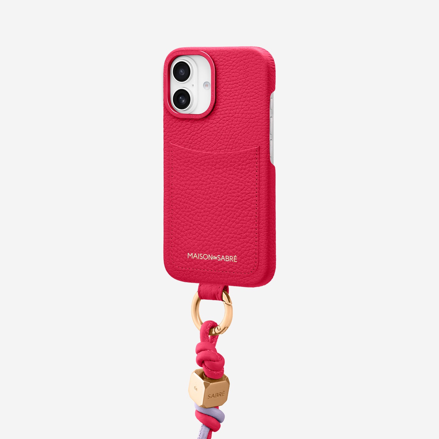 【MAISON de SABRE】iPhone16Proケース チャーム（レディース） The Sling Phone Case iPhone 16 Pro - Bondi Blue – MAISON de