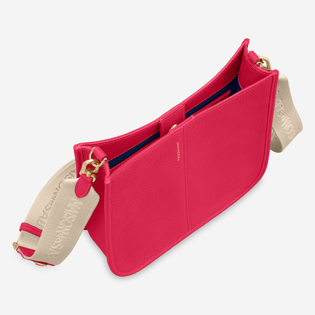 Saddle Bag in Shibuya Fuchsia | MAISON de SABRÉ