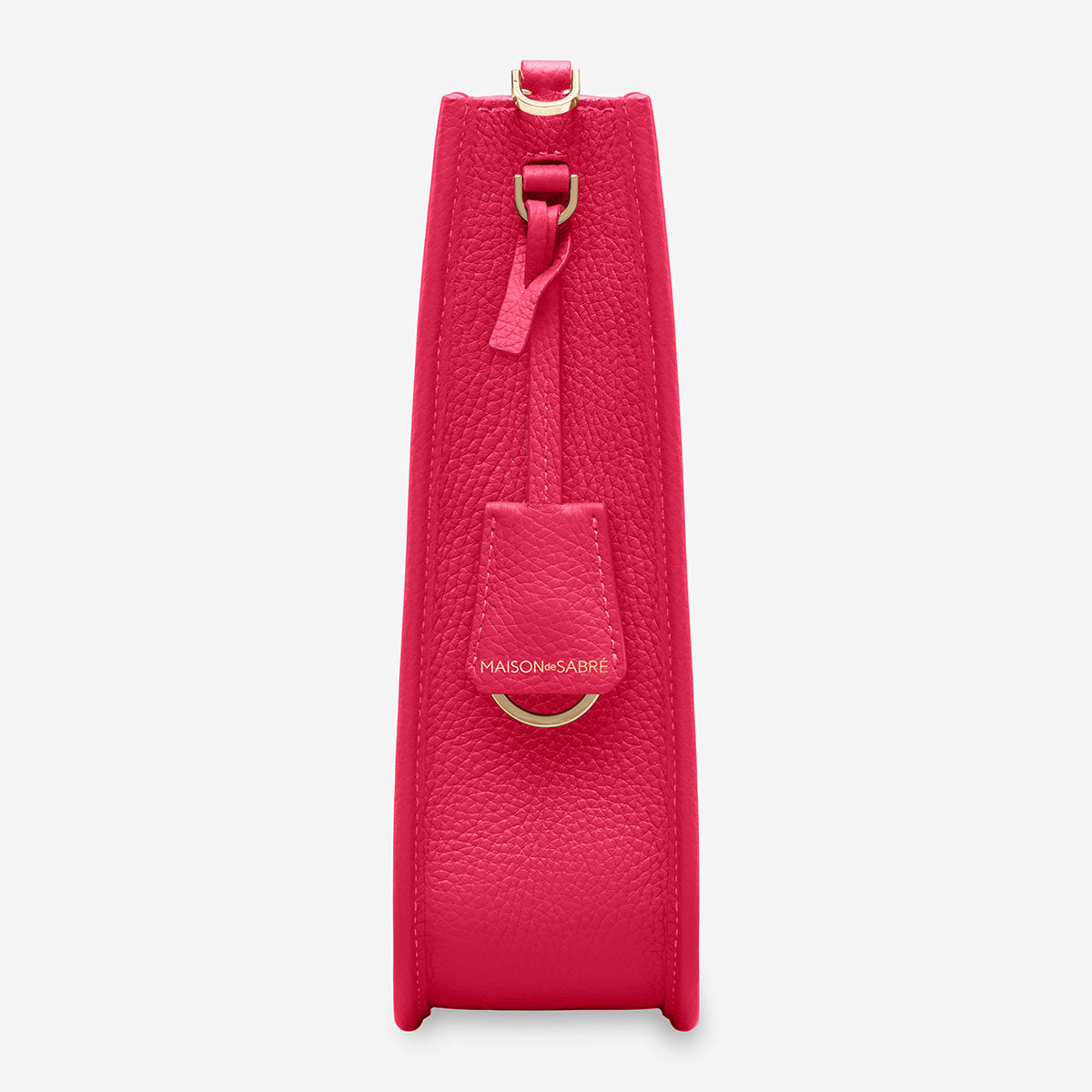 Saddle Bag in Shibuya Fuchsia | MAISON de SABRÉ