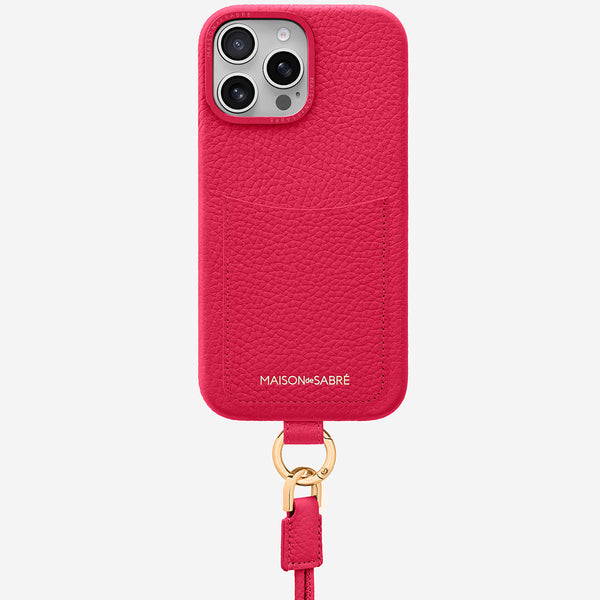 The Sling Phone Case iPhone 16 Pro - Shibuya Fuchsia