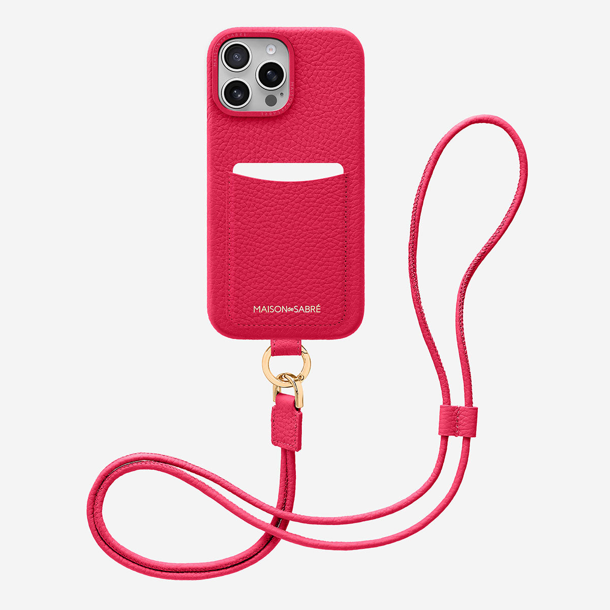 Sling Phone Case iPhone 16 Pro Max in Shibuya Fuchsia – MAISON de