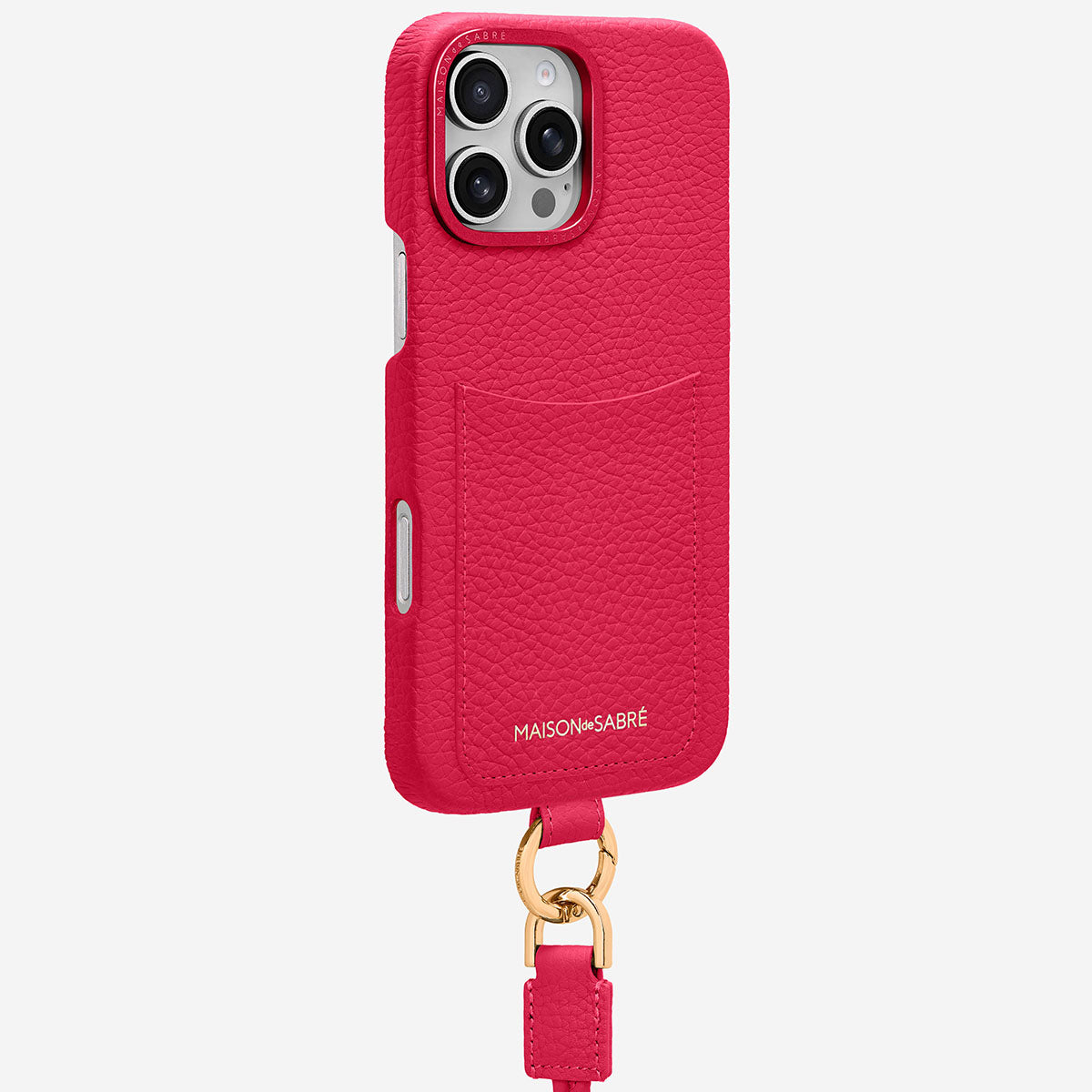 Sling Phone Case iPhone 16 Pro Max in Shibuya Fuchsia – MAISON de