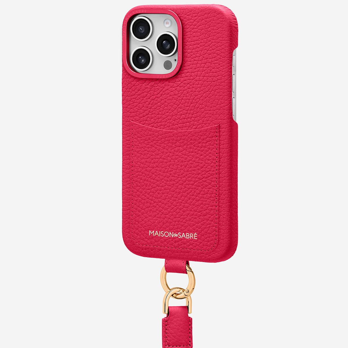 Sling Phone Case iPhone 16 Pro Max in Shibuya Fuchsia – MAISON de