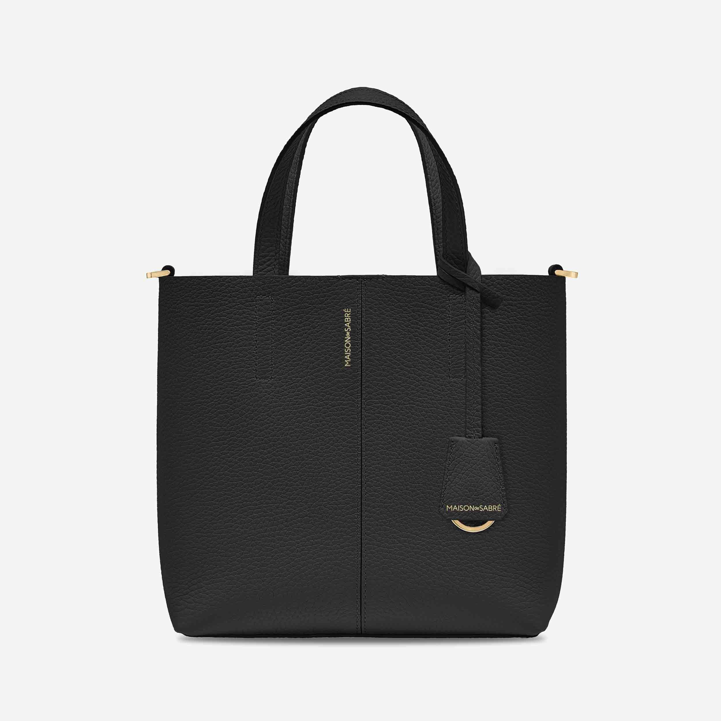 Small Soft Tote in Rouge Noir | MAISON de SABRÉ