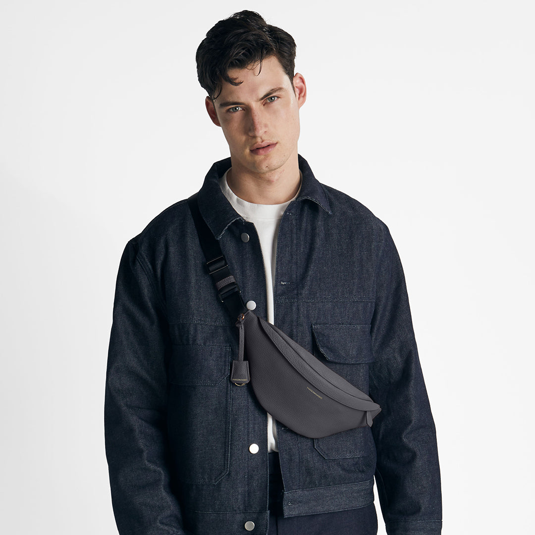 Sling Bag in Graphite Grey | MAISON de SABRÉ