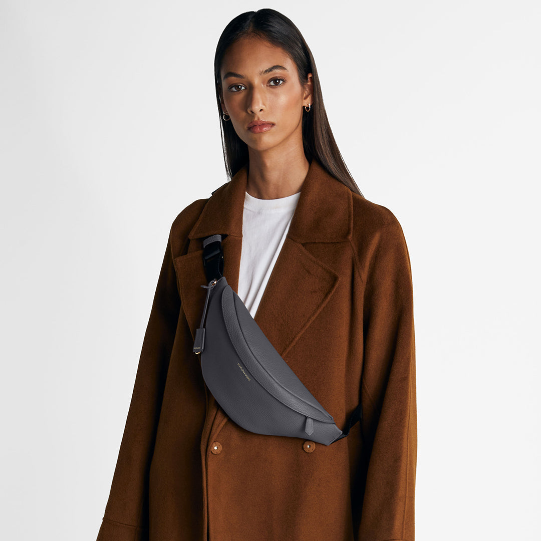 Sling Bag in Graphite Grey | MAISON de SABRÉ
