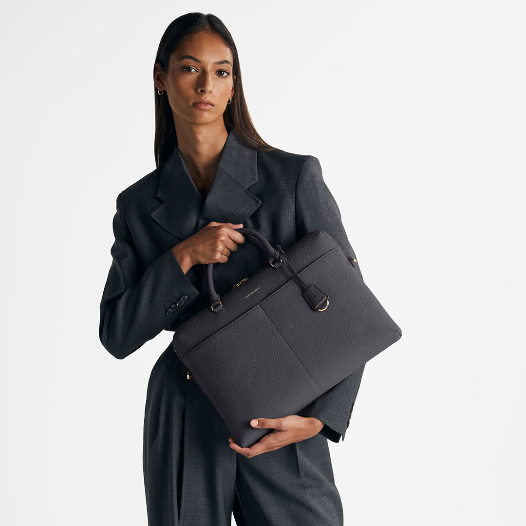 The Laptop Bag - Graphite Grey