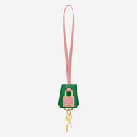 The SABRÉMOJI™ Padlock Charm - Emerald Lily