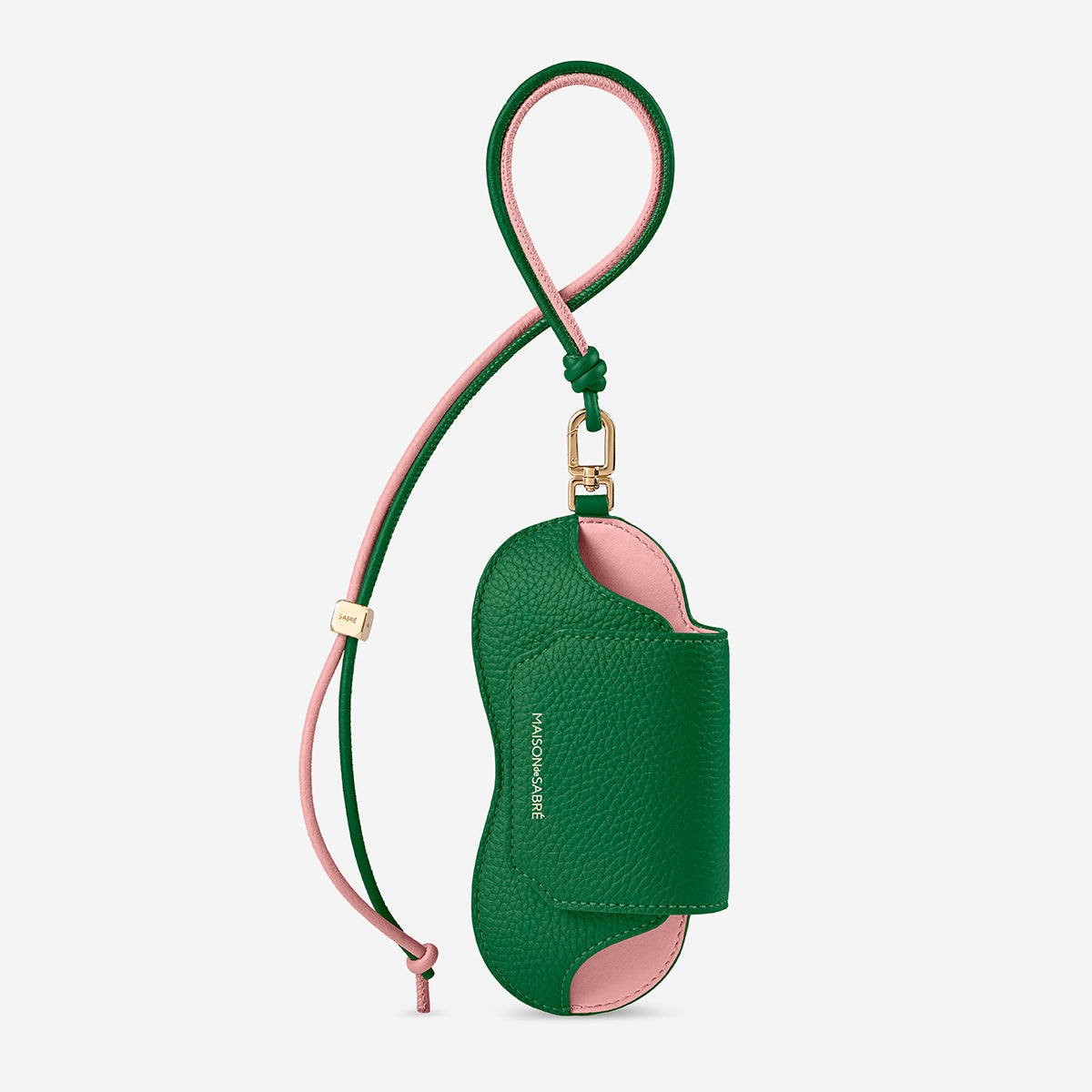 Sunglasses Sling Case in Emerald Lily | MAISON de SABRÉ