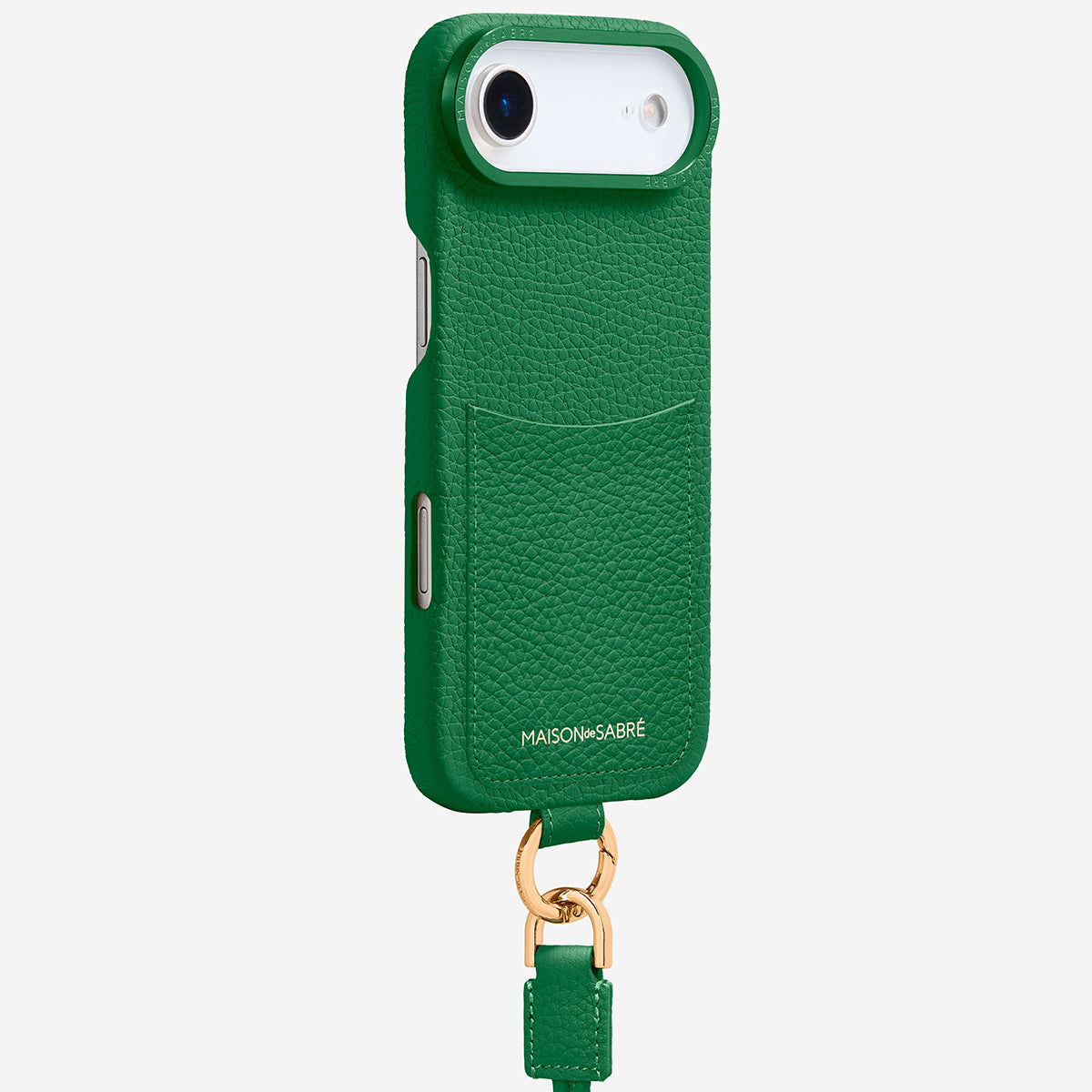 Sling Phone Case iPhone 17 Air in Emerald Green – MAISON de SABRÉ