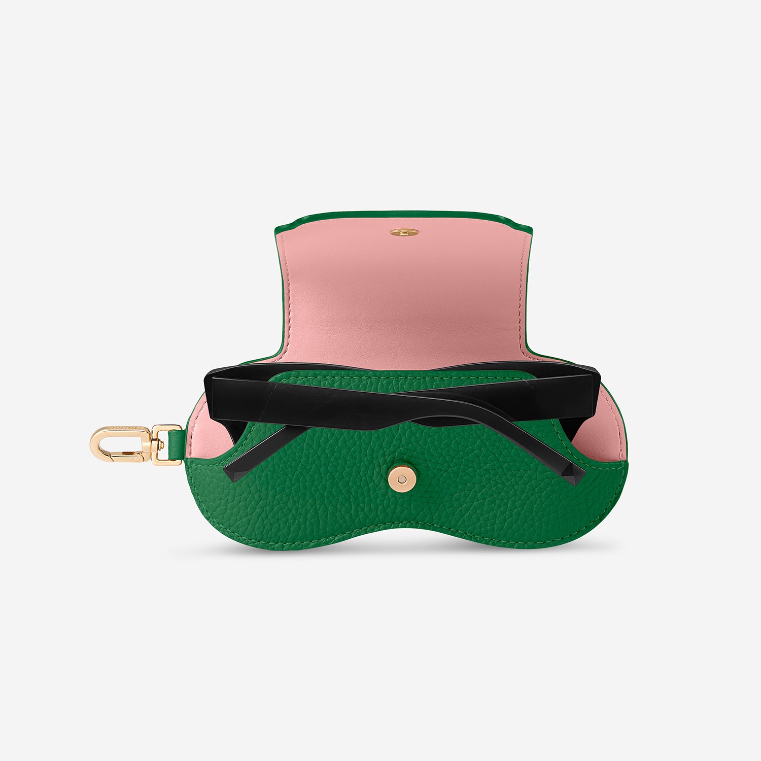 Sunglasses Sling Case in Emerald Lily | MAISON de SABRÉ