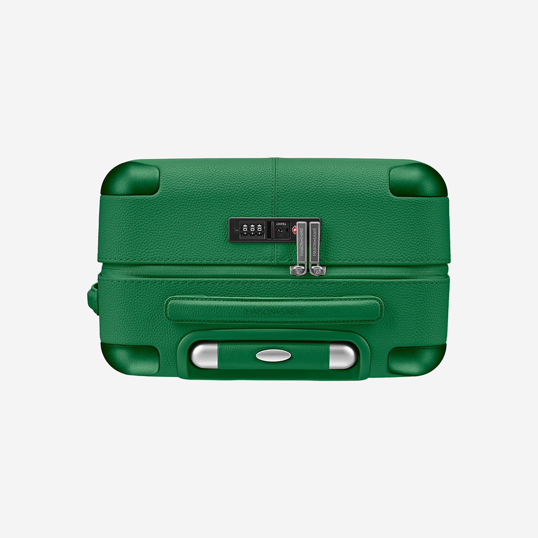 Carry-On Suitcase in Emerald Green | MAISON de SABRÉ