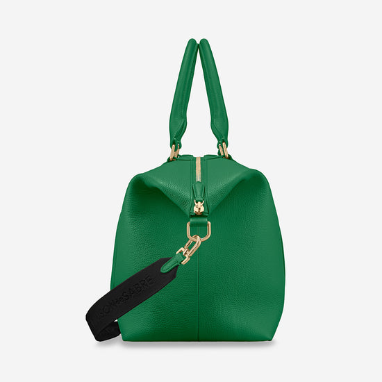 Maison de Sabre Large Leather Weekender Bag