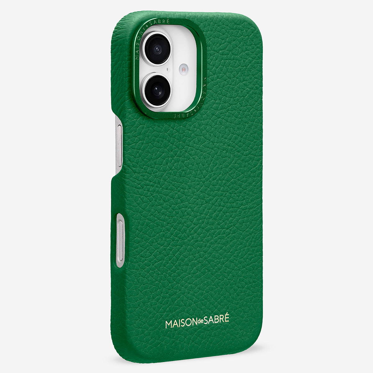 MAISON de SABRÉ iPhoneケース　iPhone16 iPhone 16 Case in Emerald Green | MAISON de SABRÉ