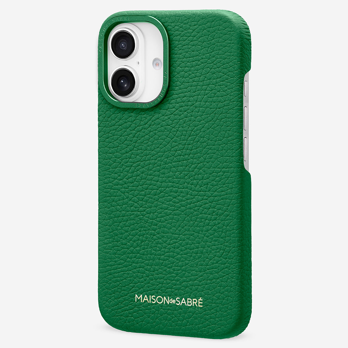 MAISON de SABRÉ iPhoneケース　iPhone16 iPhone 16 Case in Emerald Green | MAISON de SABRÉ