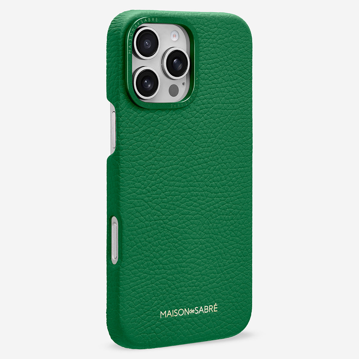 iPhone 16 Pro Case in Emerald Green | MAISON de SABRÉ