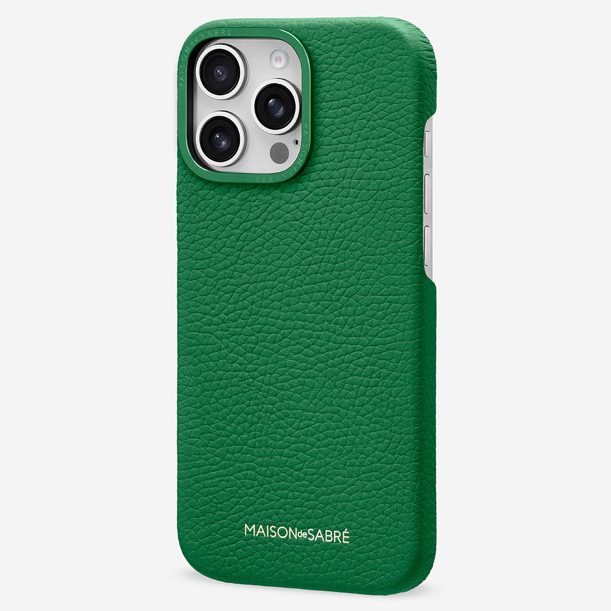 iPhone 16 Pro Case in Emerald Green | MAISON de SABRÉ