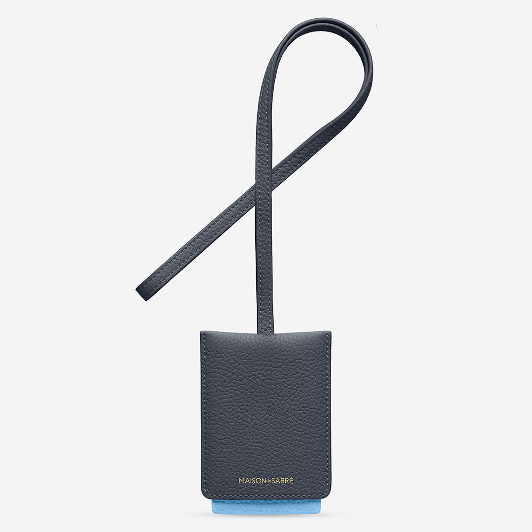 The ID Lanyard - Graphite Sky – MAISON de SABRÉ