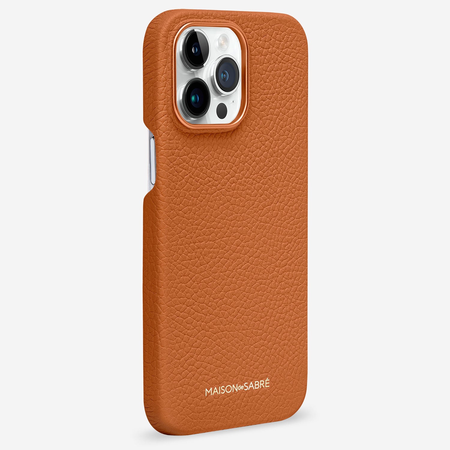 iPhone 15 Pro Case in Pecan Brown | MAISON de SABRÉ