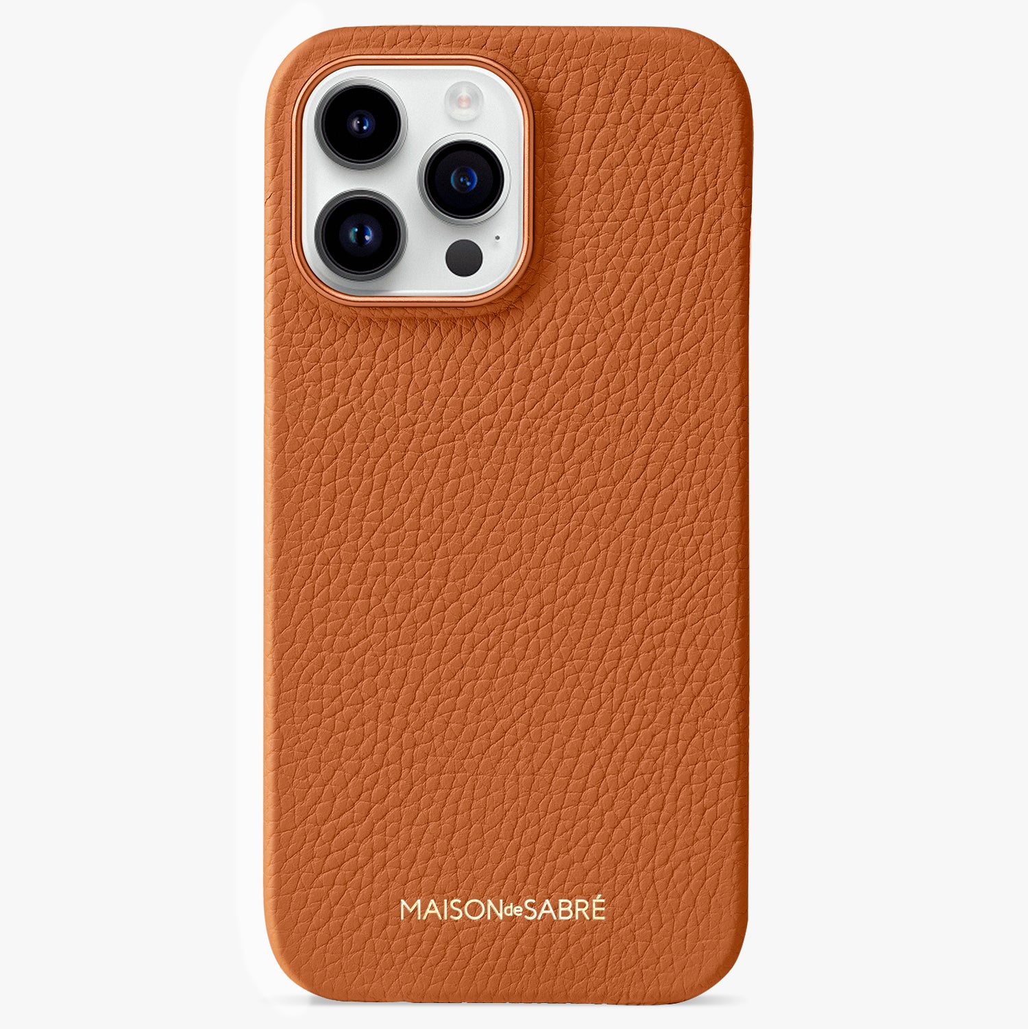 iPhone 15 Pro Max Case in Pecan Brown | MAISON de SABRÉ