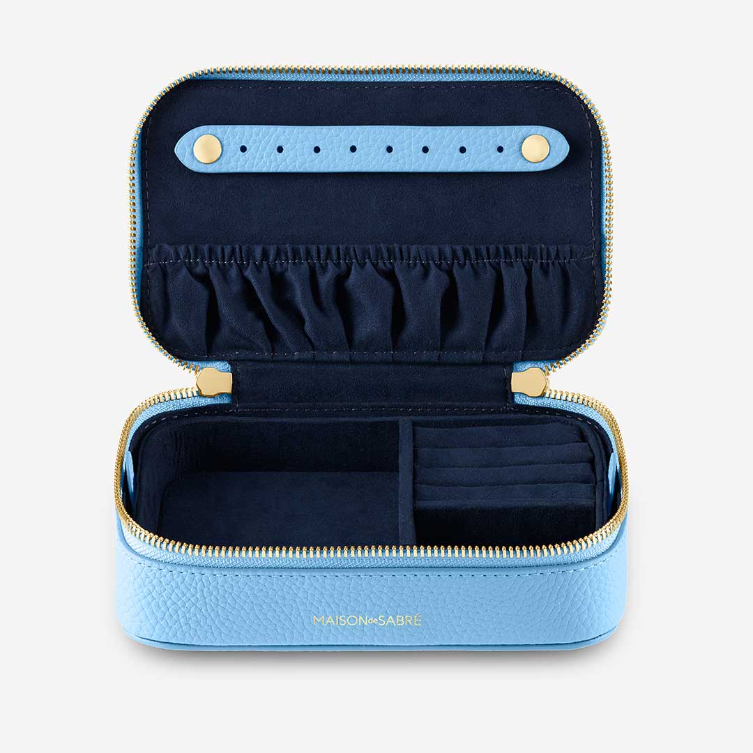 The Jewellery Case - Sky Blue – MAISON de SABRÉ