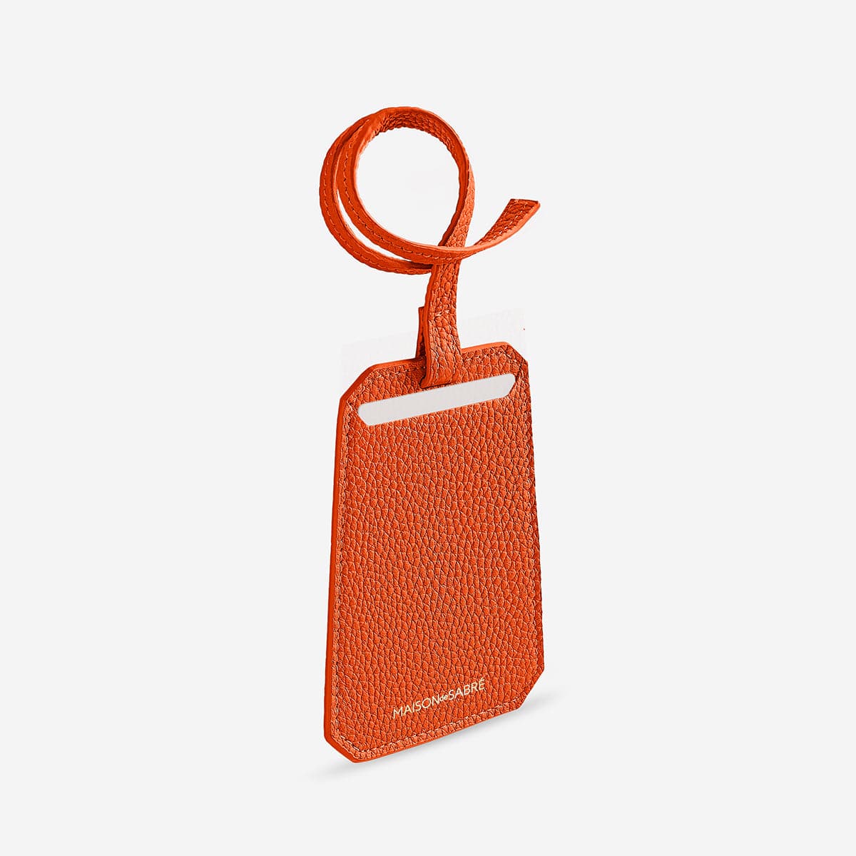 The Luggage Tag - Manhattan Orange – MAISON de SABRÉ