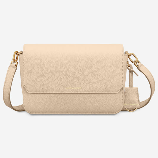 The Medium Flap Bag - Saharan Nude