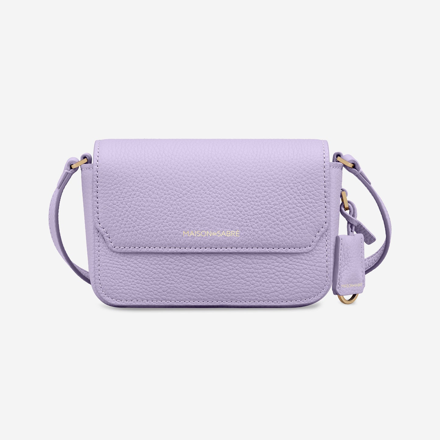 The Micro Flap Bag - Lavender Purple