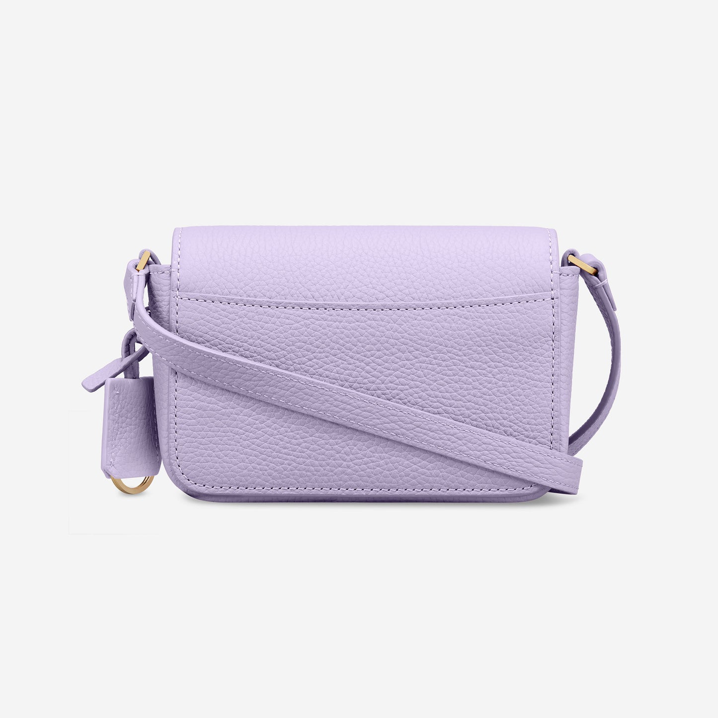 The Micro Flap Bag - Lavender Purple