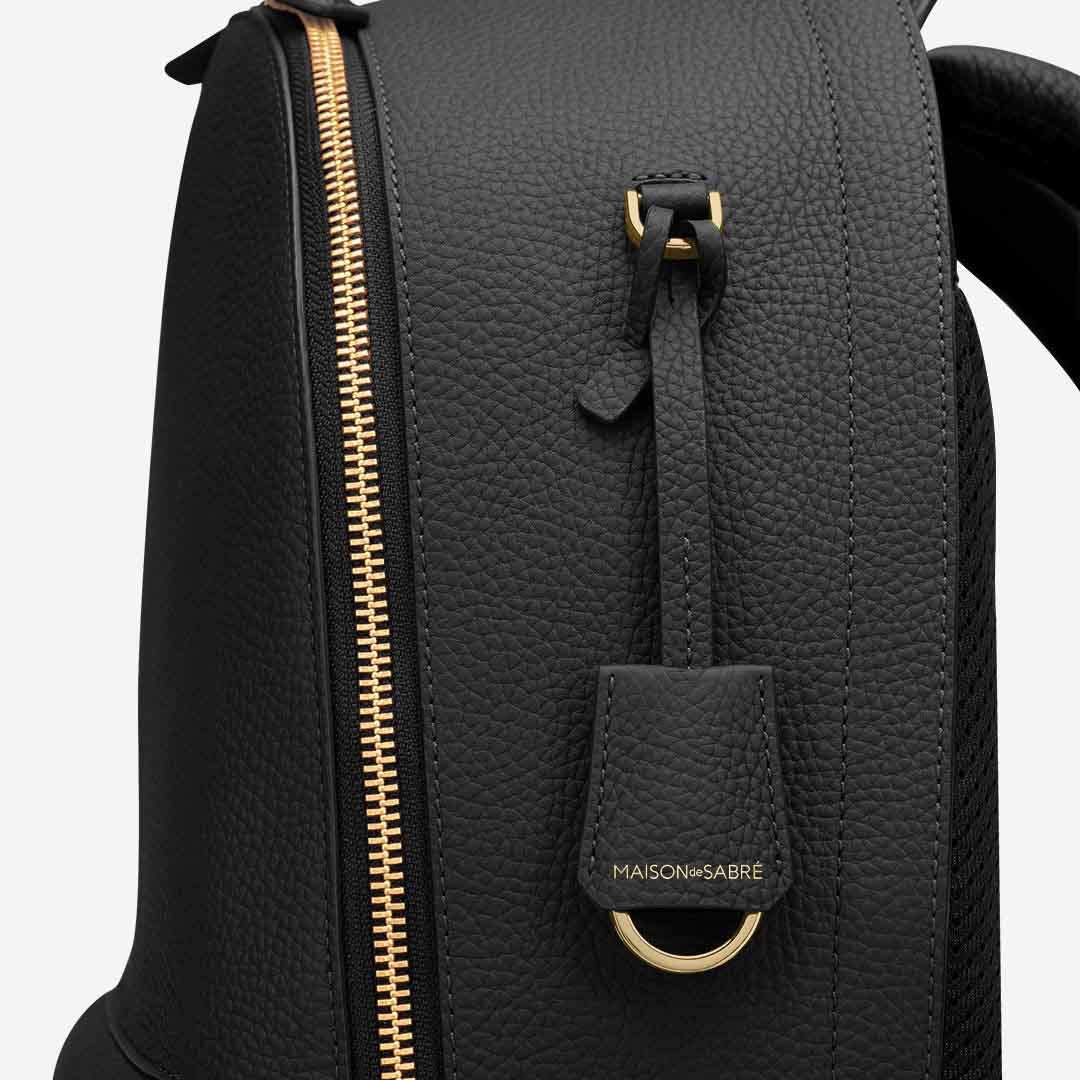 The Backpack - Black Caviar – MAISON de SABRÉ