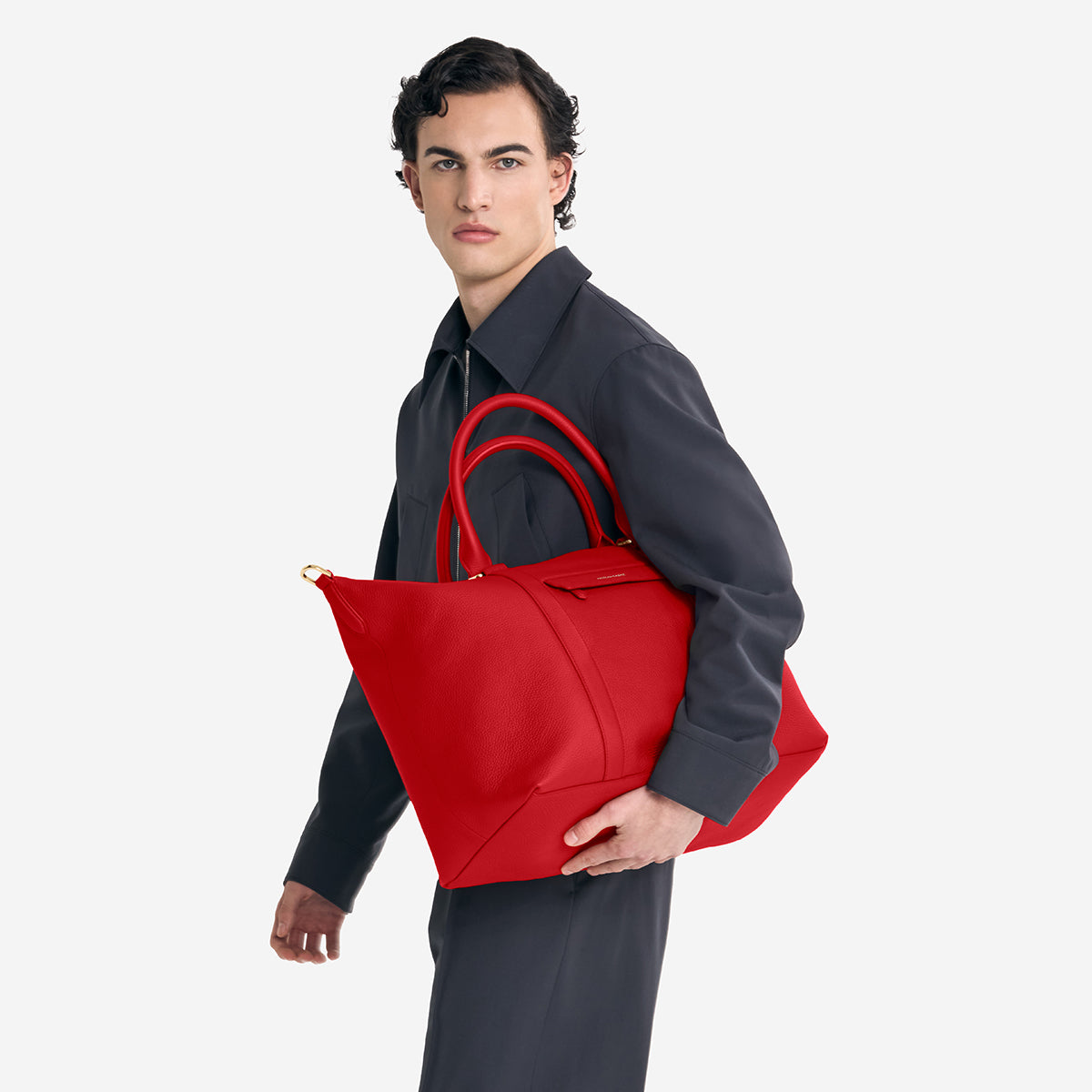 The Weekender - Pomegranate Red