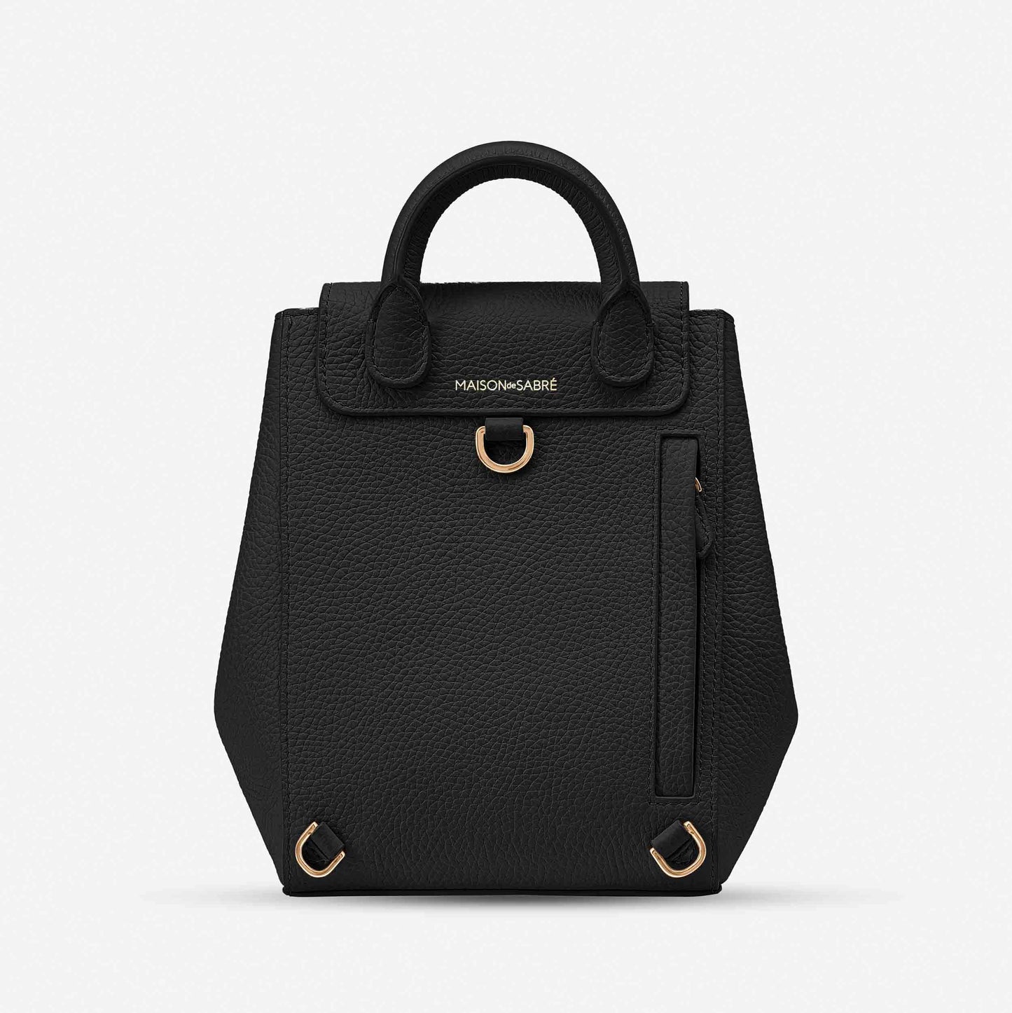 The Mini Soft Backpack - Black Caviar