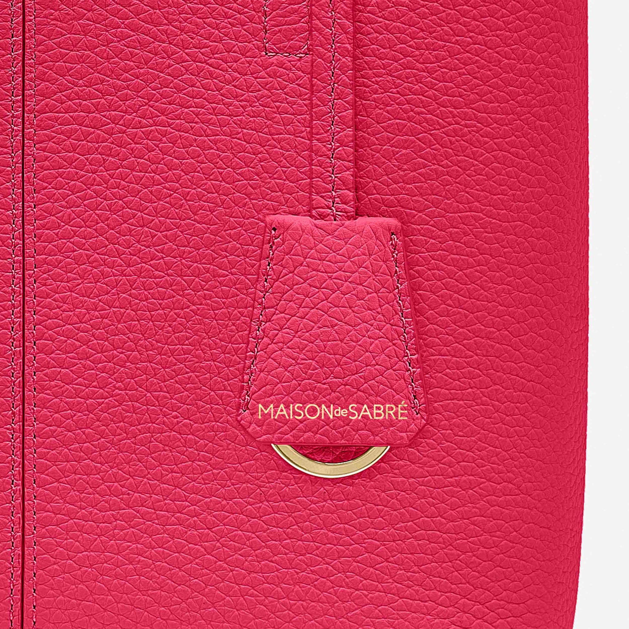 The Small Soft Tote - Fuchsia Lavender – MAISON de SABRÉ