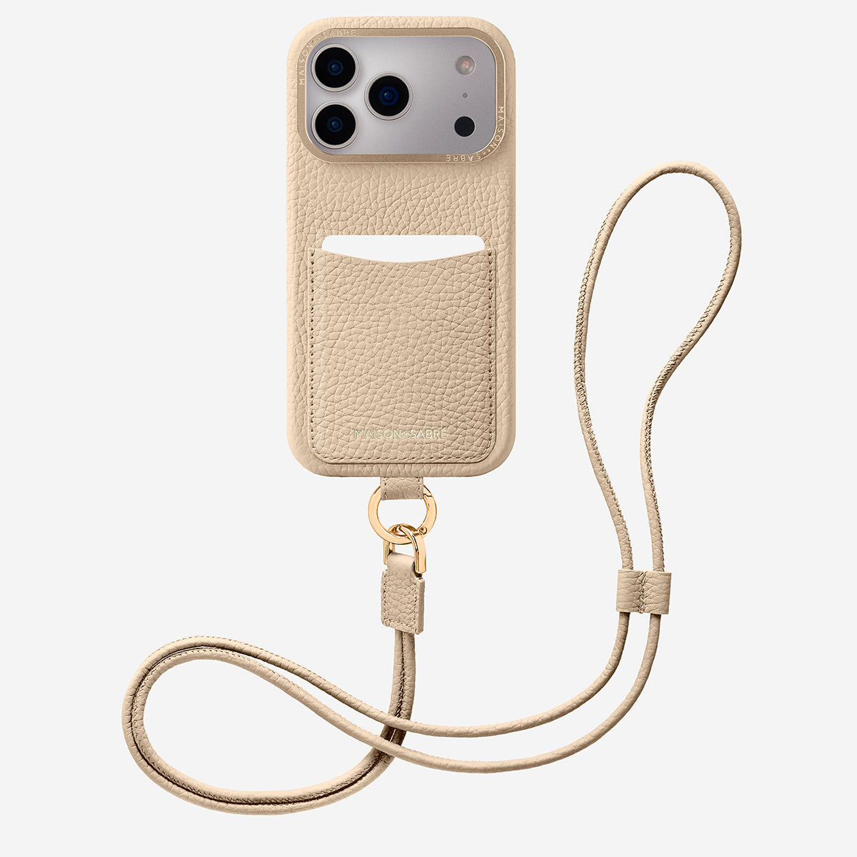 Sling Phone Case iPhone 17 Pro Max in Saharan Nude – MAISON de SABRÉ