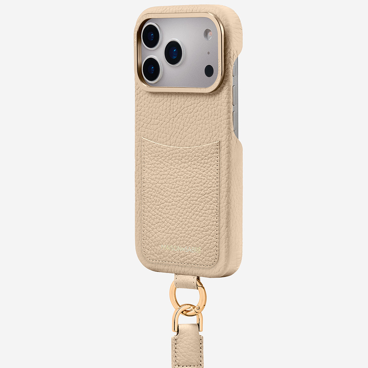 Sling Phone Case iPhone 17 Pro Max in Saharan Nude – MAISON de SABRÉ