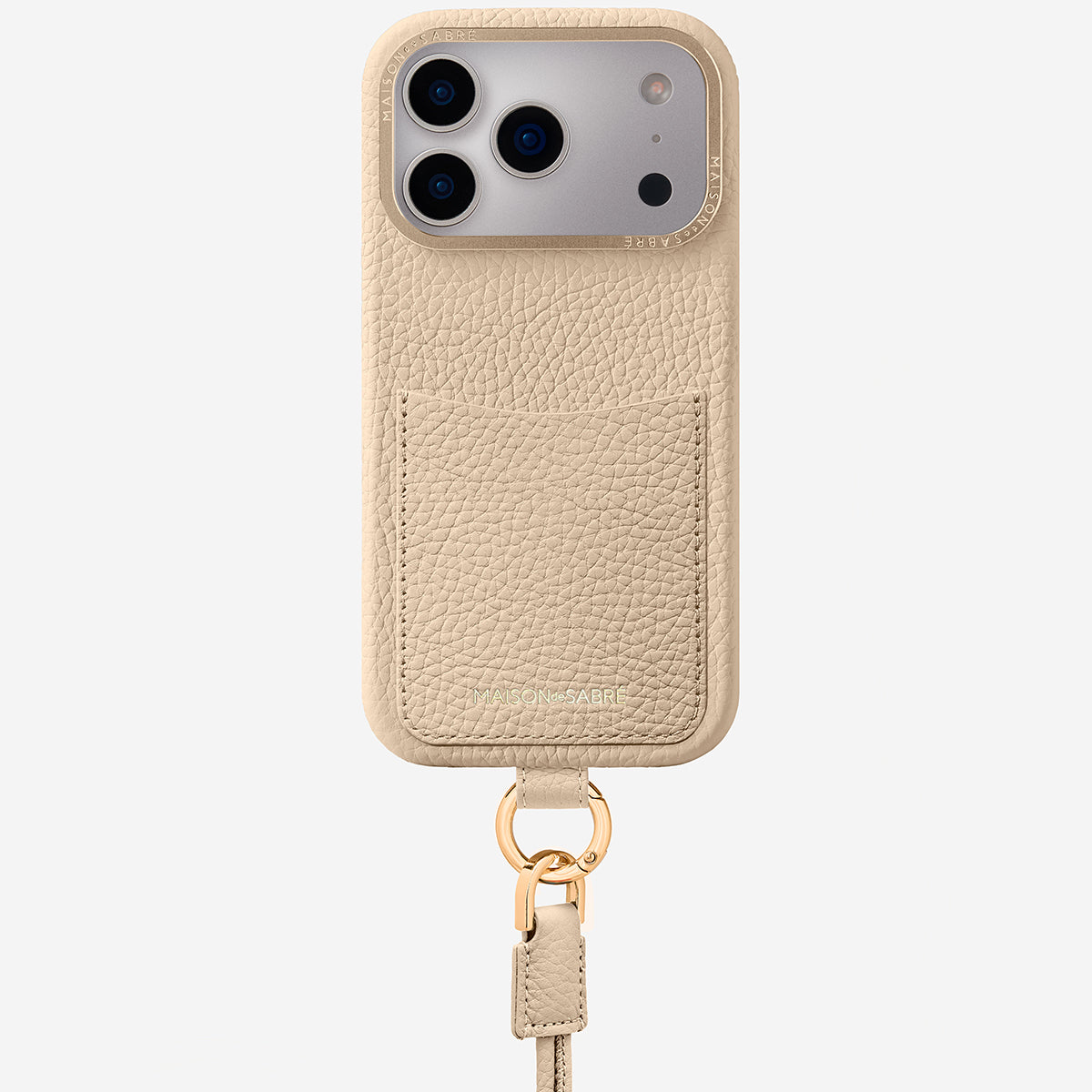 Sling Phone Case iPhone 17 Pro Max in Saharan Nude – MAISON de SABRÉ