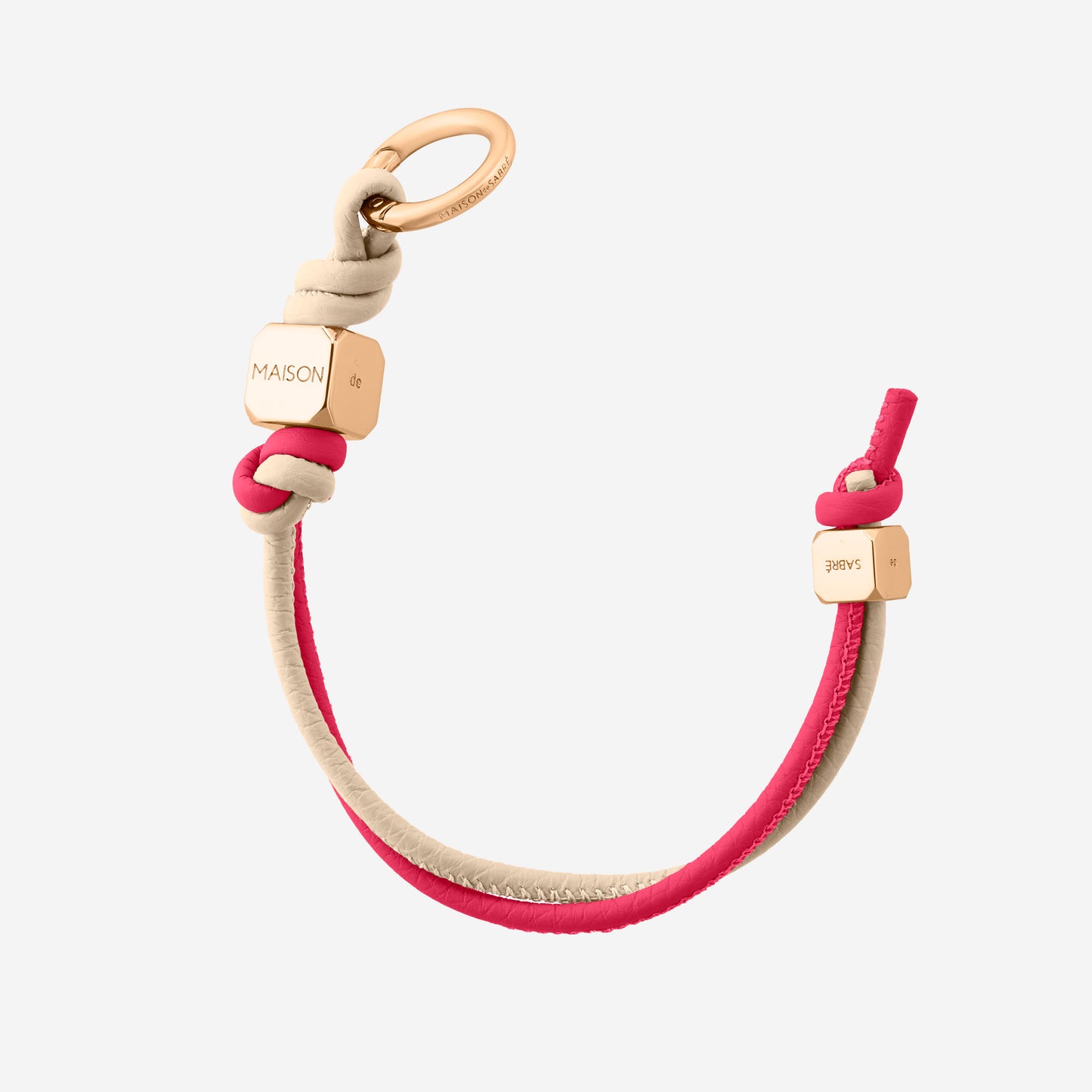 The Wristlet Charm - Saharan Fuchsia