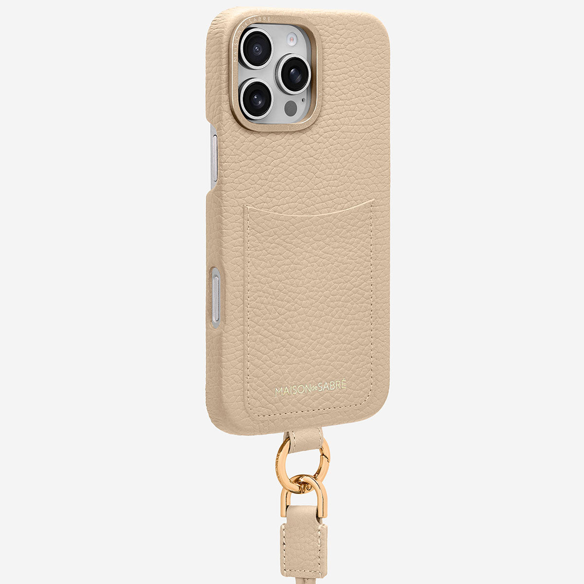 Sling Phone Case iPhone 16 Pro Max in Saharan Nude – MAISON de SABRÉ
