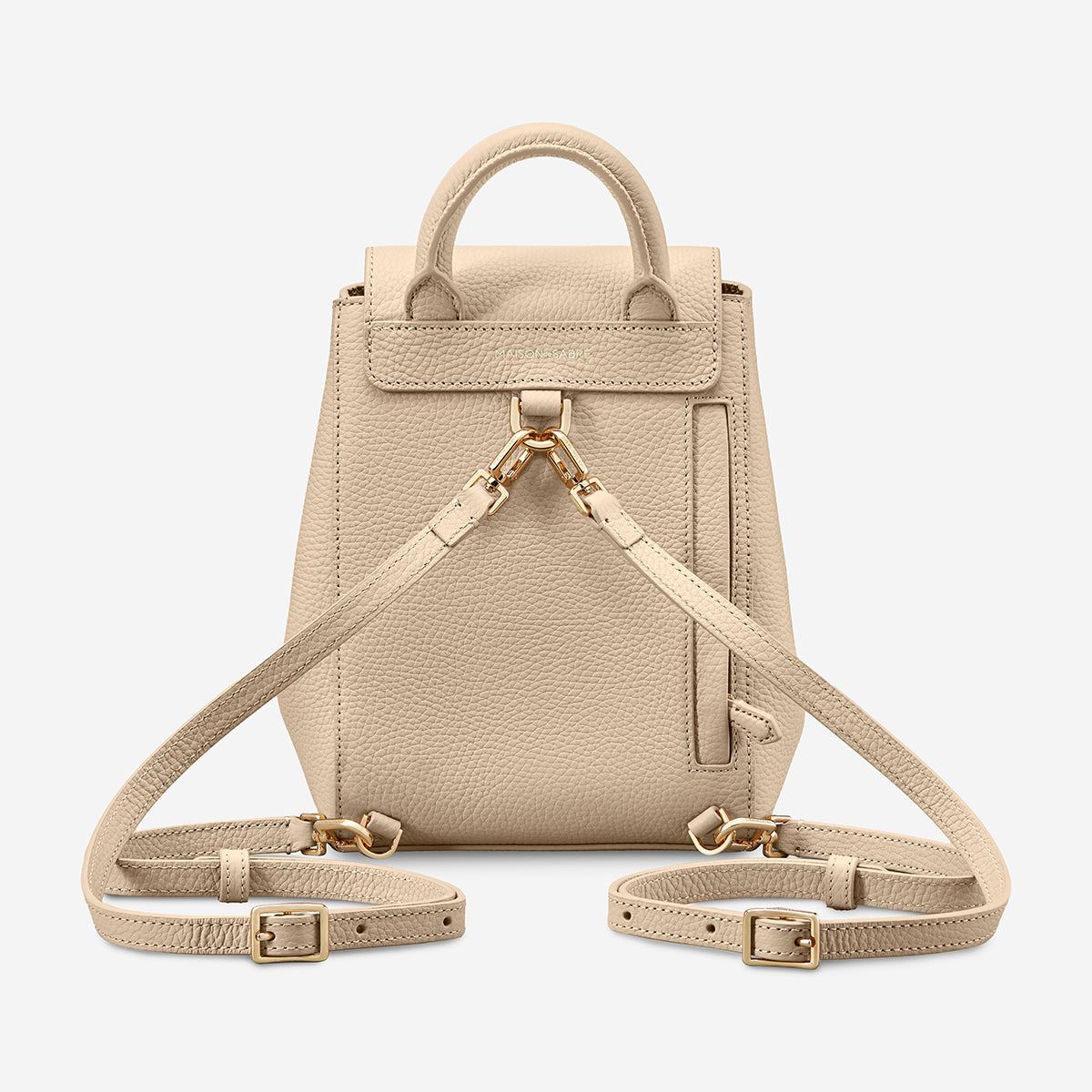 The Mini Soft Backpack - Saharan Nude