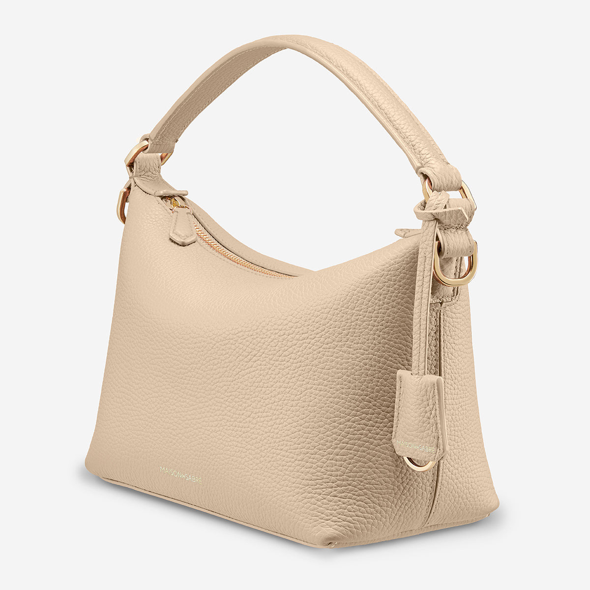 Small Soft Hobo in Saharan Nude | MAISON de SABRÉ
